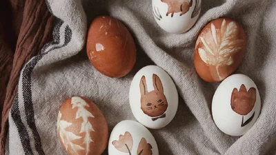 Пасха 2021: стильные идеи декора пасхальных яиц