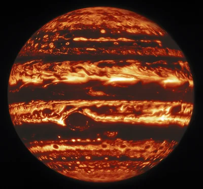 В новому світлі: телескоп Hubble зробив нові і незвичні фото Юпітера - фото 514462