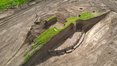 Археологи знайшли в Україні кромлех, що старший за віком, ніж Стоунхендж - фото 515779