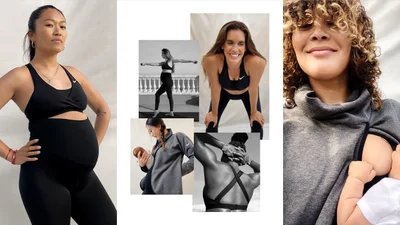 Nike поєднує материнство зі спортом
