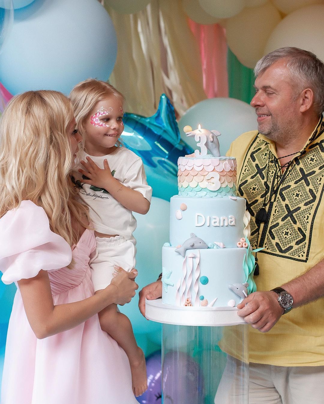 Юлия Думанская устроила роскошный праздник на 3-летие дочери - фото 517714