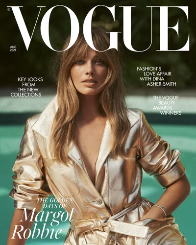 Красунечка Марго Роббі з’явилася на обкладинці Vogue в образах із 70-х - фото 518379