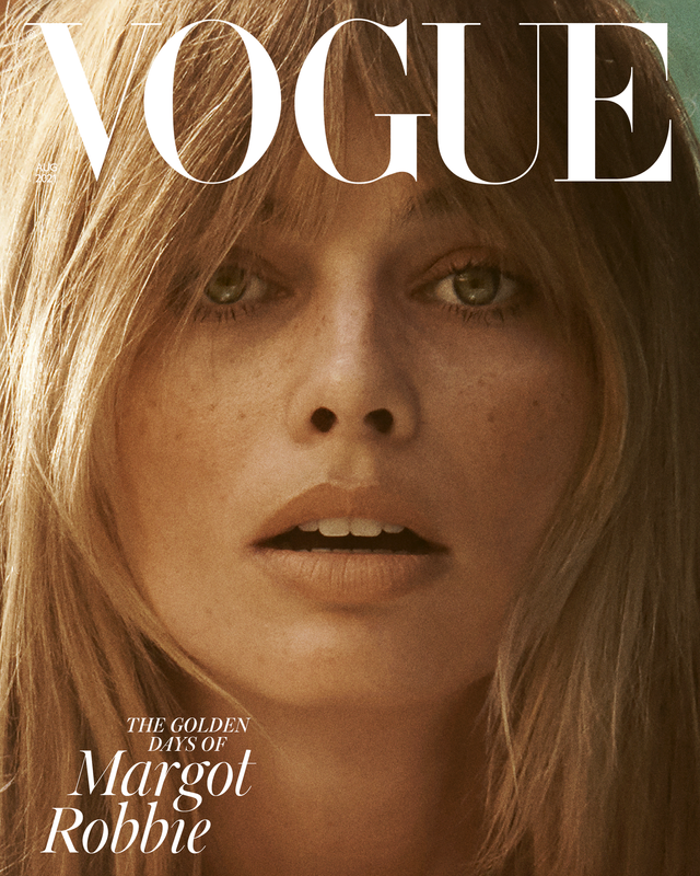 Красотка Марго Робби появилась на обложке Vogue в образах из 70-х - фото 518380