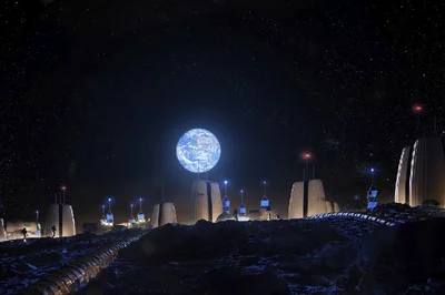 Архітектори показали, яким може бути місто на Місяці, і ти захочеш там побувати - фото 518675