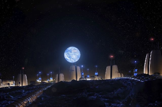 Архитекторы показали, каким может быть город на Луне, и ты захочешь там побывать - фото 518675