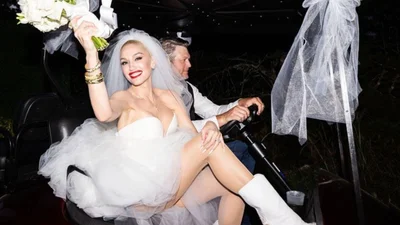 Гвен Стефани показала фото своей тайной свадьбы