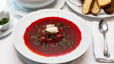 Це просто космос: український борщ запустили у стратосферу