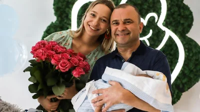 Віктор Павлік та Катерина Реп'яхова охрестили сина