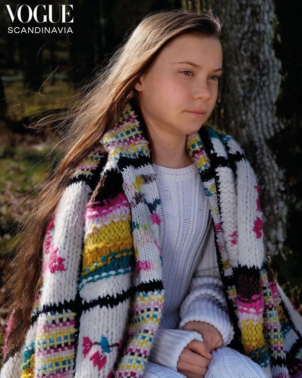 18-річна Грета Тунберг знялася для модного глянцю Vogue - 521086 18-річна Грета Тунберг знялася для модного глянцю Vogue - фото 521086