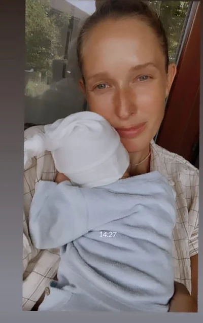 Катя Осадча розчулила своїм рідкісним фото з новонародженим сином - фото 522632