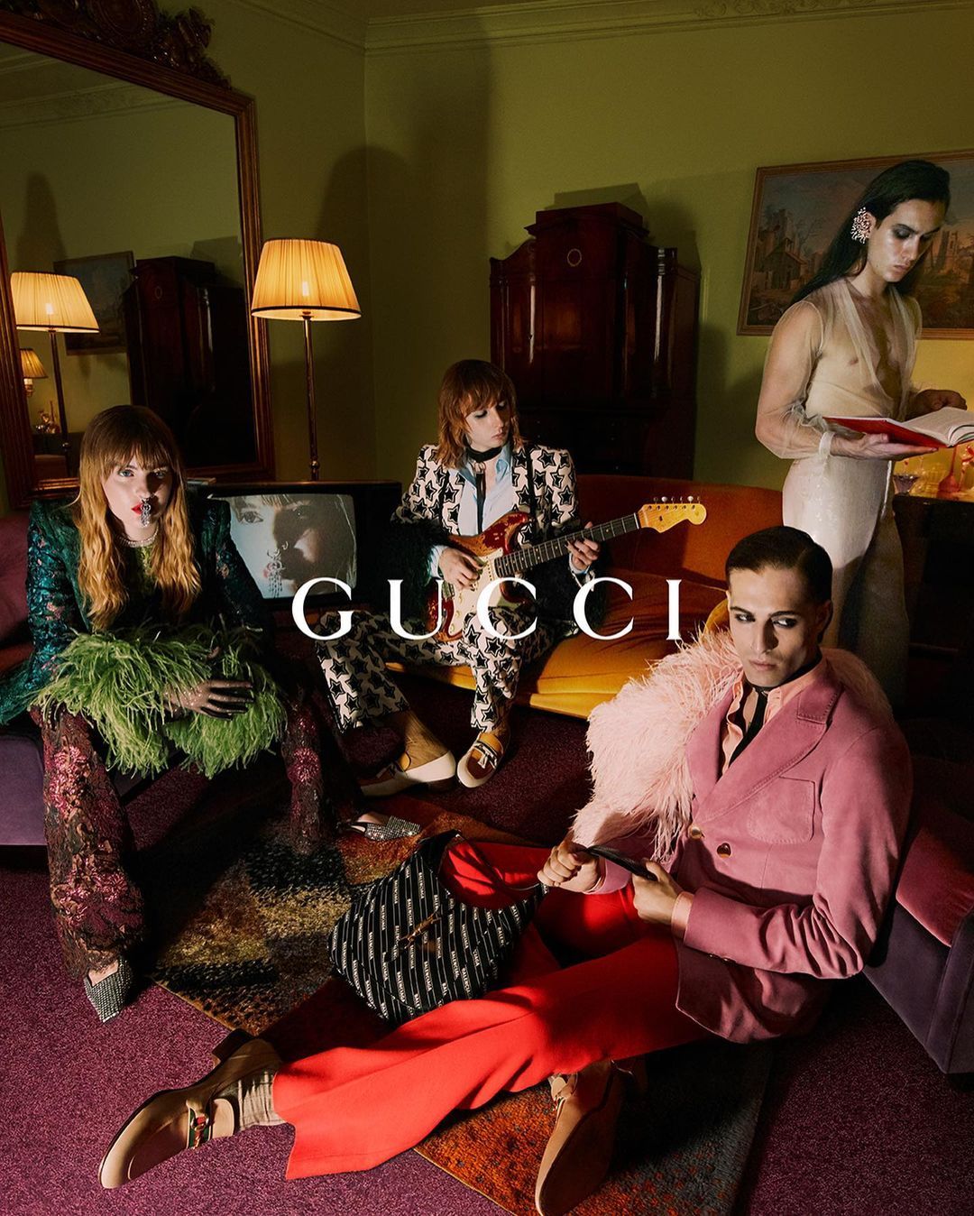 Ідеально: епатажний гурт Måneskin знявся для реклами Gucci - фото 523994