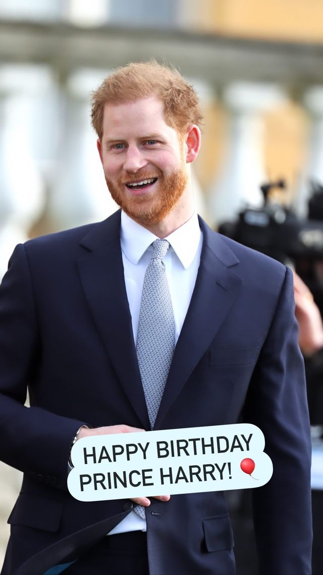 Королевская семья поздравила принца Гарри с днем рождения - фото 524453