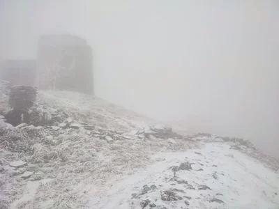 В Карпатах выпал первый снег - фото 525003