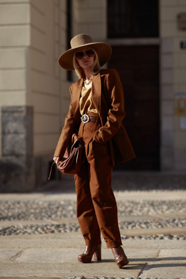 Осіннє натхнення: вуличний стиль на Тижні моди в Мілані - фото 525504