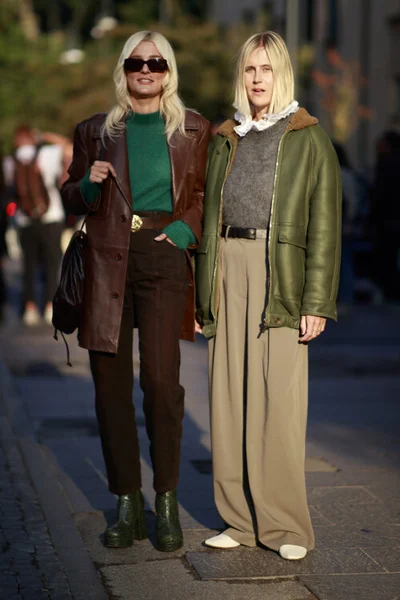 Осіннє натхнення: вуличний стиль на Тижні моди в Мілані - фото 525520