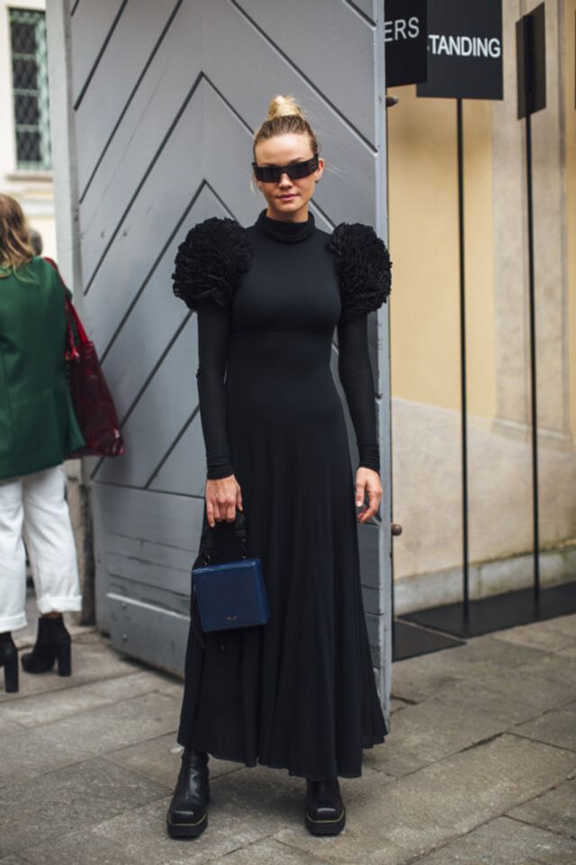 Осіннє натхнення: вуличний стиль на Тижні моди в Мілані - фото 525533