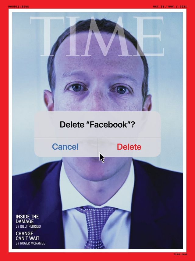Журнал Time постебался над Цукербергом из-за сбоя Facebook - фото 526610