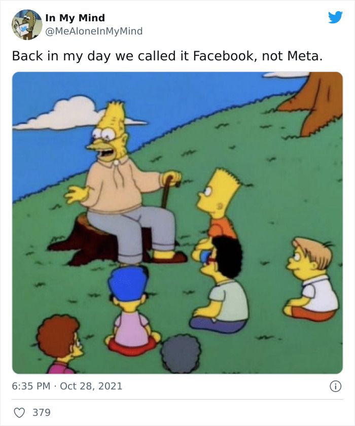 Люди в сети заняты публикацией мемов и шуток о переименовании Facebook - 528353 Люди в сети заняты публикацией мемов и шуток о переименовании Facebook - фото 528353