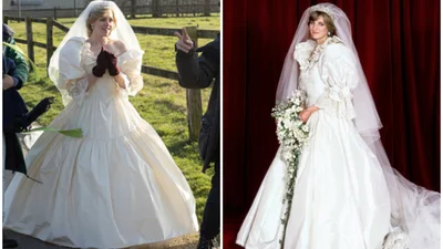 Крістен Стюарт боялась одягати весільну сукню принцеси Діани, і ось чому