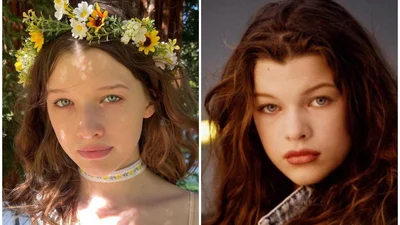 Донька Мілли Йовович знялася в рекламі, і вона росте копією мами