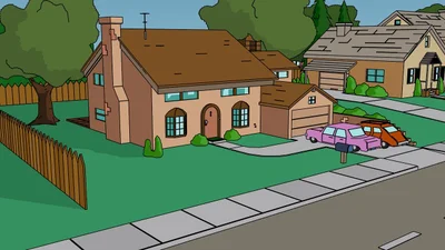 Подсчитали, сколько стоит дом героев сериала "Симпсоны"