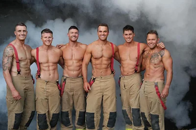 Напівголі австралійські пожежники знялися для календаря 2022 - фото 529640