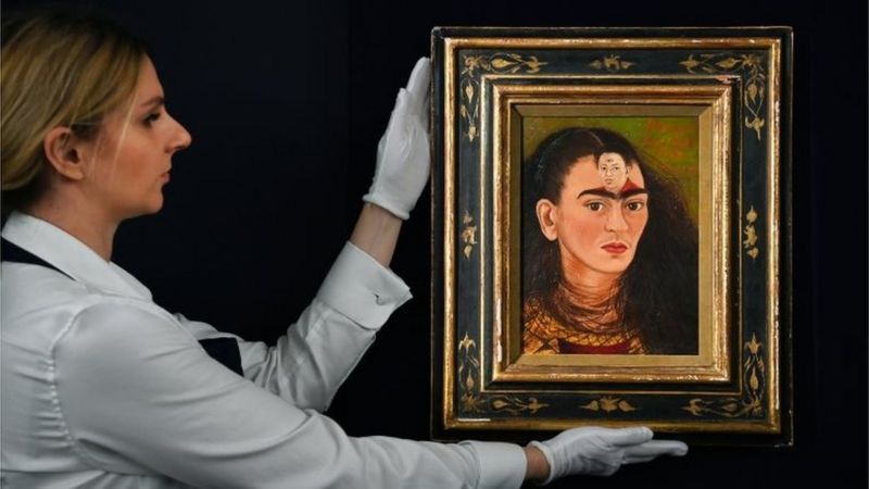 Продали известную картину Фриды Кало, на которой она изображена со своим мужем - 530233 Продали известную картину Фриды Кало, на которой она изображена со своим мужем - фото 530233
