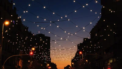 Ботанический сад Нью-Йорка украсили 1 млн фонариков, и это такая красота