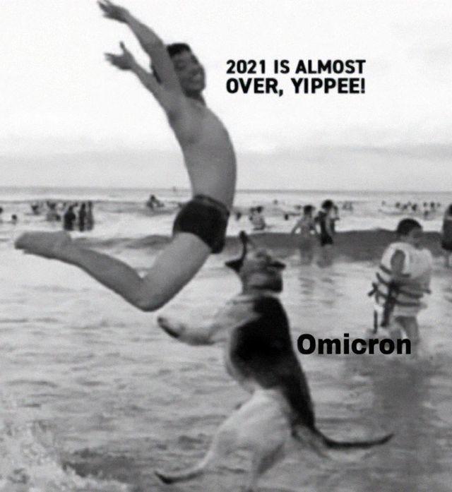 Мемы о конце 2021 года и Омикрон, над которыми невозможно перестать хохотать - фото 532603