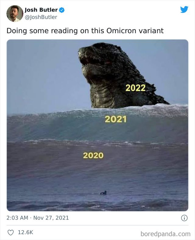 Меми про кінець 2021 року і Омікрон, з яких неможливо перестати реготати - фото 532611
