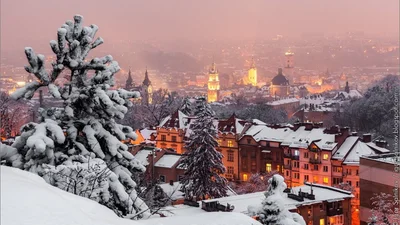 Самые красивые зимние фото украинских городов, которые тебя влюбят