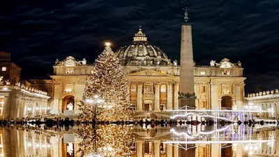 Праздничное вдохновение: как украсили рождественскую елку в Ватикане