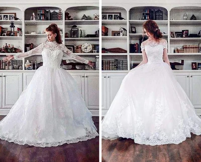 Невесты, которые приобрели свадебные платья на секонд-хенде и не пожалели - фото 535858