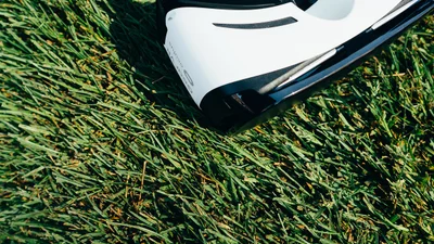 Мужчина надел на коров VR-очки, чтобы они погрузились в лето