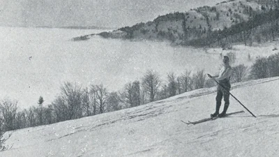 Опублікували захопливі архівні фотографії лижників у Карпатах на початку XX століття