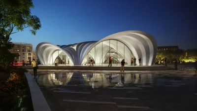 В Днепре откроют новые станции метро, ​​и они как футуристические космические здания