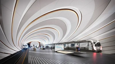 У Дніпрі відкриють нові станції метро, і вони неначе футуристичні космічні будівлі - фото 538083