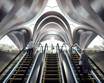 В Днепре откроют новые станции метро, ​​и они как футуристические космические здания - фото 538084