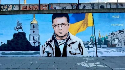 У Польщі з'явився мурал із Путіним та Зеленським, і одразу видно, хто є хто