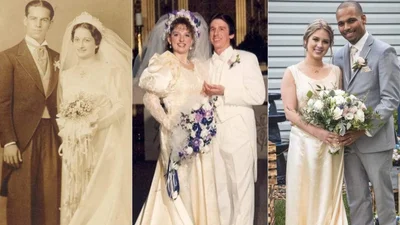 Дівчина одягнула на весілля сторічну сукню прабабусі, і її образ просто вау