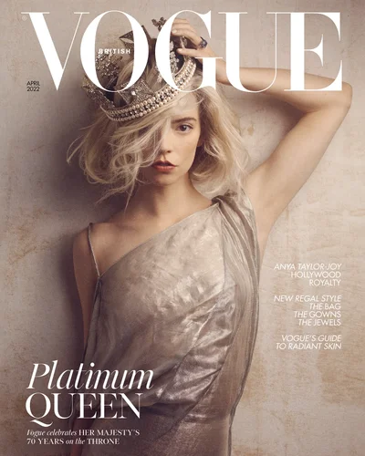 Аня Тейлор Джой та Єлизавета II прикрасили обкладинку Vogue - фото 541720