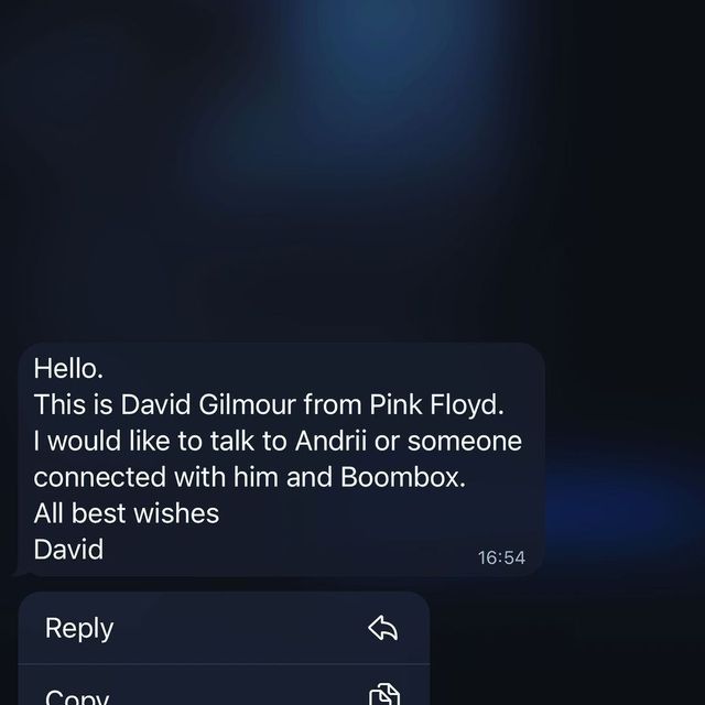 Андрій Хливнюк поговорив з Девідом Гілмором із Pink Floyd – готують щось цікаве - фото 541981