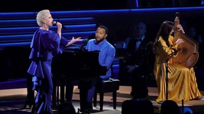 Міка Ньютон і Джон Ледженд заспівали про Україну на церемонії "Греммі"