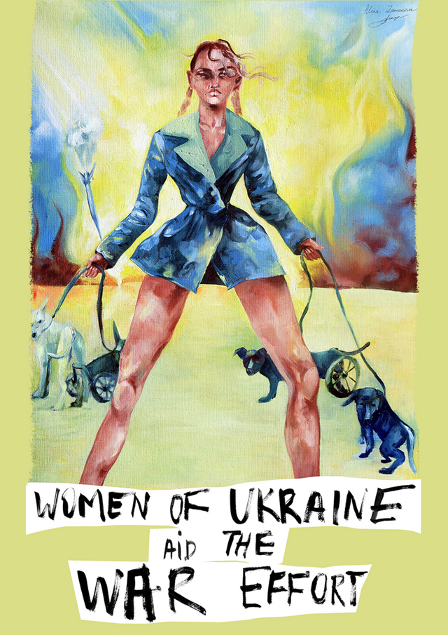 Украинцы переделали плакаты времен Второй мировой войны, где вместо нацистов - русские - фото 542590