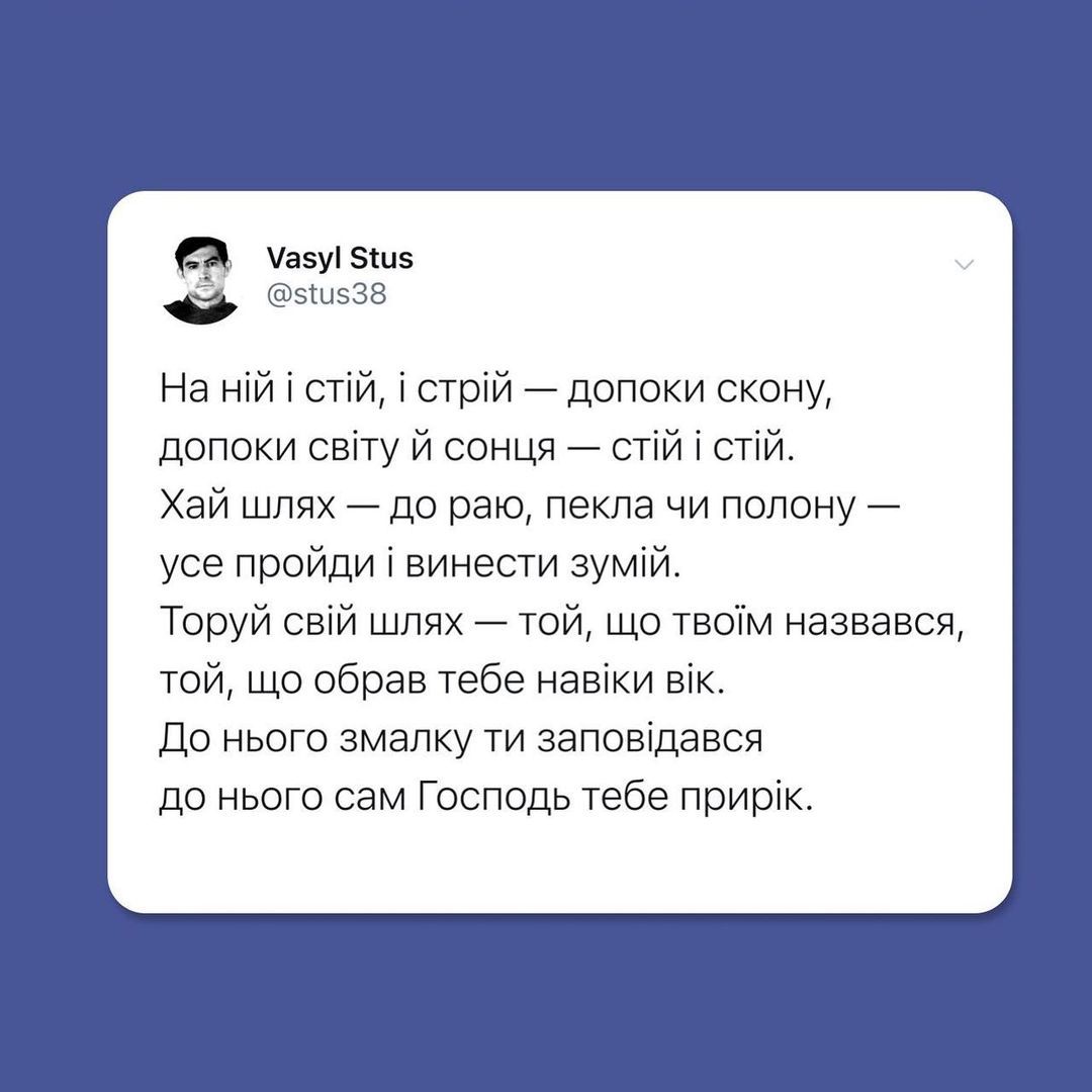 Ось як Василь Стус міг відреагувати на останні події в Україні - 543178 Ось як Василь Стус міг відреагувати на останні події в Україні - фото 543178
