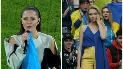 До мурах: Юлія Саніна та Оля Полякова виконали гімн України на стадіонах Європи