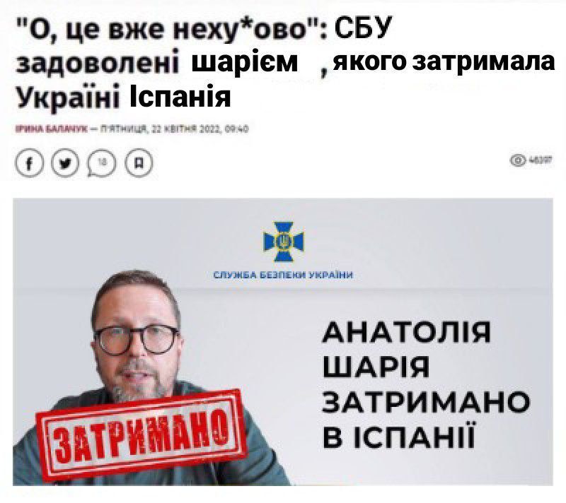 Мемы о задержании Анатолия Шария, которые греют душу - 544175 Мемы о задержании Анатолия Шария, которые греют душу - фото 544175
