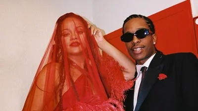 Рианна и A$AP Rocky поженились в новом клипе на песню "D.M.B."
