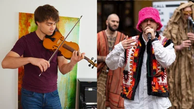 Переможець "Євробачення 2009" Олександр Рибак віртуозно зіграв на скрипці нашу "Stefania"