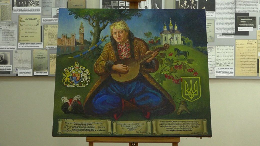 Премьер-министр Великобритании стал украинским козаком – Борисом Чуприной - 545286 Премьер-министр Великобритании стал украинским козаком – Борисом Чуприной - фото 545286